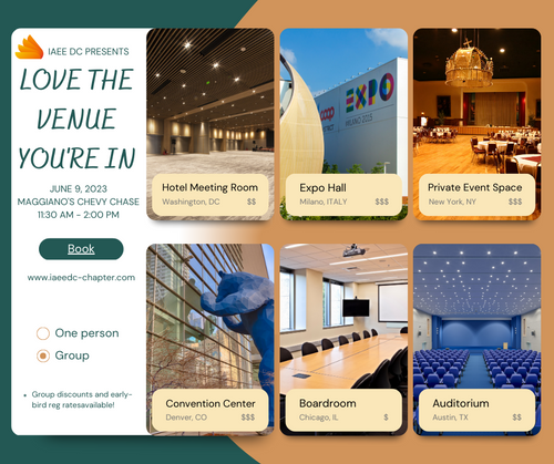 Q2 Education Session - Love the Venue You're In